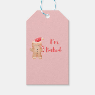 I’m baked cookie gift tags