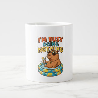 I’m Busy Doing Nothing Funny Capybara Mug