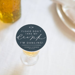 I’m Dancing Wedding Reception Drink Cover Coaster