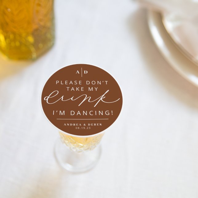 I’m Dancing Wedding Reception Drink Cover Coaster (Creator Uploaded)