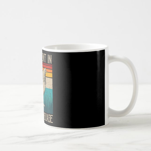 I’m Fluent In Fowl Language Chicken _1  Coffee Mug (Right)
