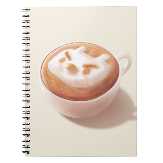 I’m Foaming With Feelings – Coffee Art Notebook (Front)