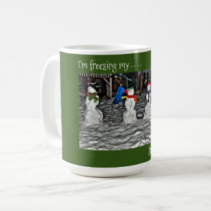 I’m Freezing My Jingle Bells Off – Snow People Coffee Mug