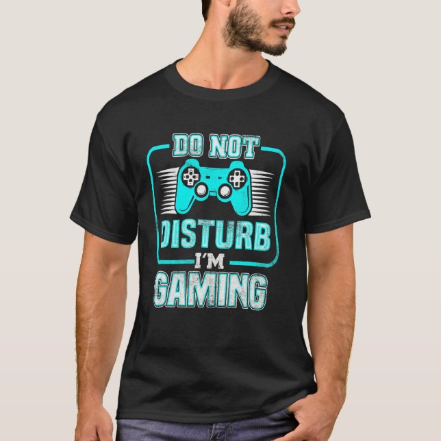 I M Gaming Funny Gamer Video Games  Boys Men Teena T-Shirt (Front)