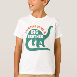 I’m Going To Be A Big Brother Dinosaur T-Shirt