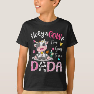 I&# ; m Going To Be A Dada Cute Cow Gender Reveal T-Shirt