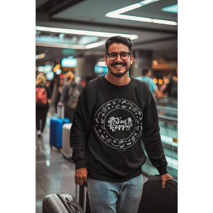 I’m Happy Positive Sweatshirt - Love & Hope Floral