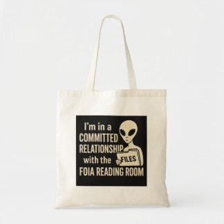 I’m in a Committed Relationship with the FOIA Read Tote Bag