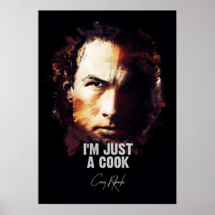 I`m Just A Cook  Casey Ryback UNDER SIEGE Poster