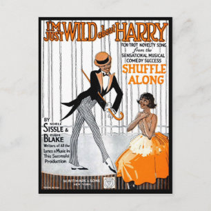 I"m Just Wild About Harry Postcard