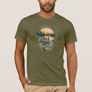 I’m Living in My Funny Fisherman Gift Outdoor T-Shirt