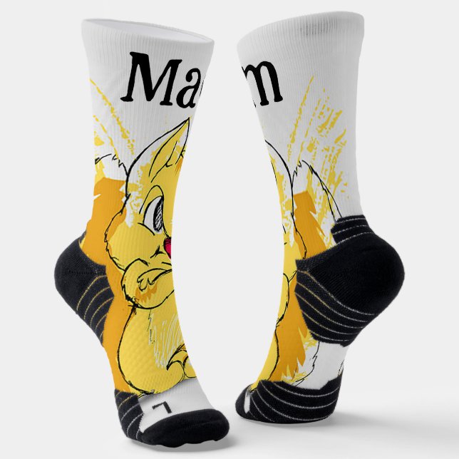 I’m Mad Athletic Crew Sock (Angled)