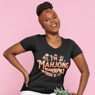I’m Mahjong Addicted Funny Mahjong T-Shirt