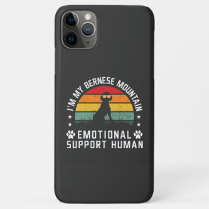 I’m my Bernese Mountain dog emotional support man iPhone 11 Pro Max Case