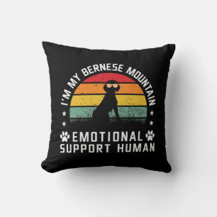 I’m my Bernese Mountain dog emotional support man Cushion