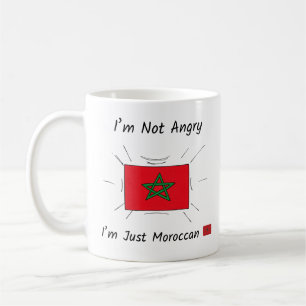 I’m Not Angry I’m Just Moroccan Mug