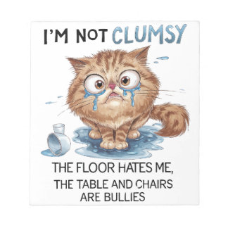 I’m Not Clumsy Notepad