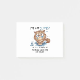 I’m Not Clumsy Post-it Notes