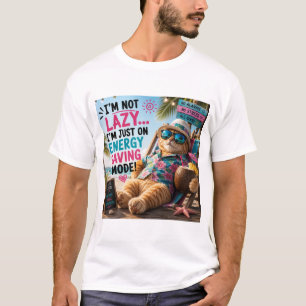 I’m not lazy ginger cat T-Shirt
