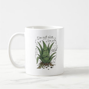 I’m Not Nice, I’m Just Useful – Funny Plant Humor  Coffee Mug