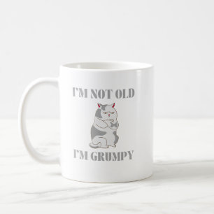 I’m not old I’m grumpy cat sarcastic gift Coffee Mug