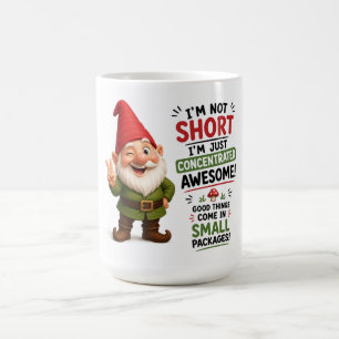 I’m Not Short I’m Awesome Dwarf Design Coffee Mug