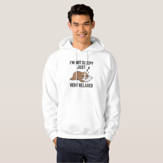 I’m Not Sleepy, Just Very Relaxed Hoodie