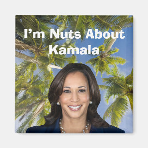 I’m Nuts About Kamala Magnet