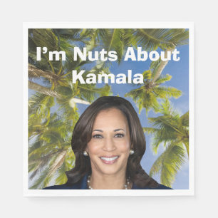 I’m Nuts About Kamala Napkin
