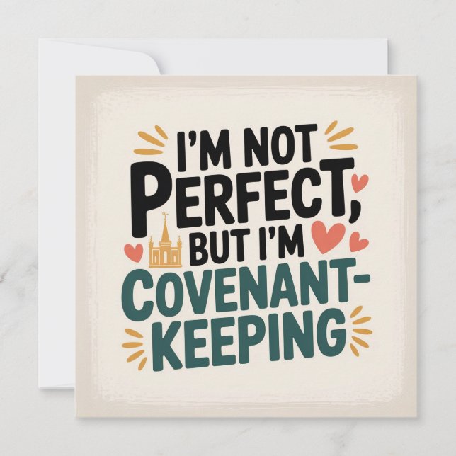 I’m Perfect at Coveting Invitation (Front)