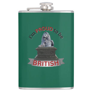 I’m Proud to be British Hip Flask