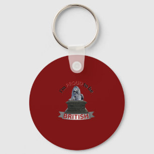 I’m Proud to be British Key Ring