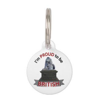 I’m Proud to be British Pet Tag