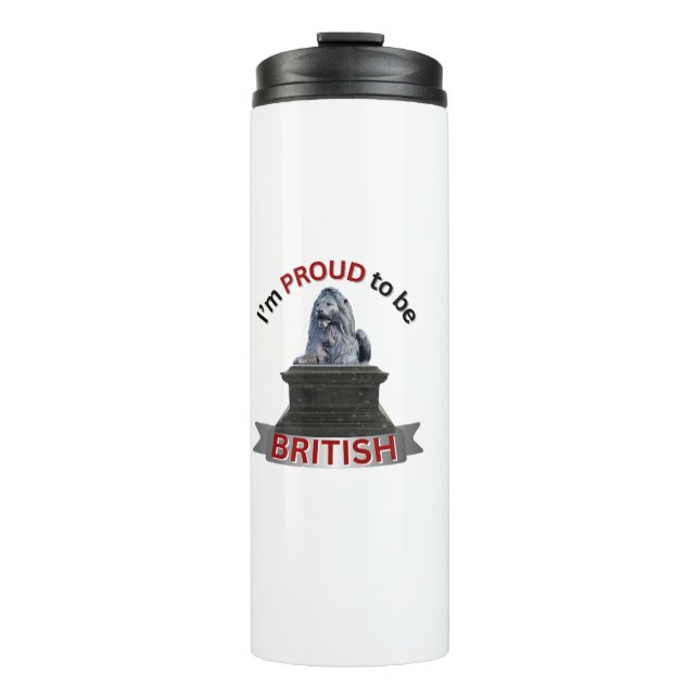 I’m Proud to be British Thermal Tumbler (Front)