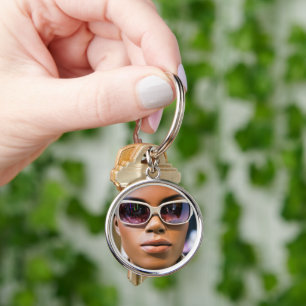 I’m real beautiful key ring