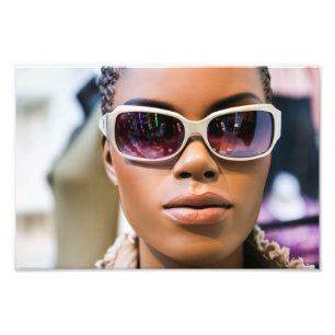 I’m real beautiful photo print