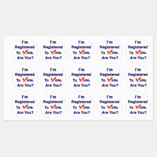 I’m Registered to Vote