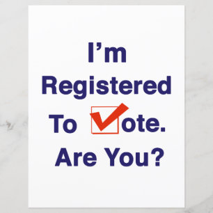 I’m Registered to Vote
