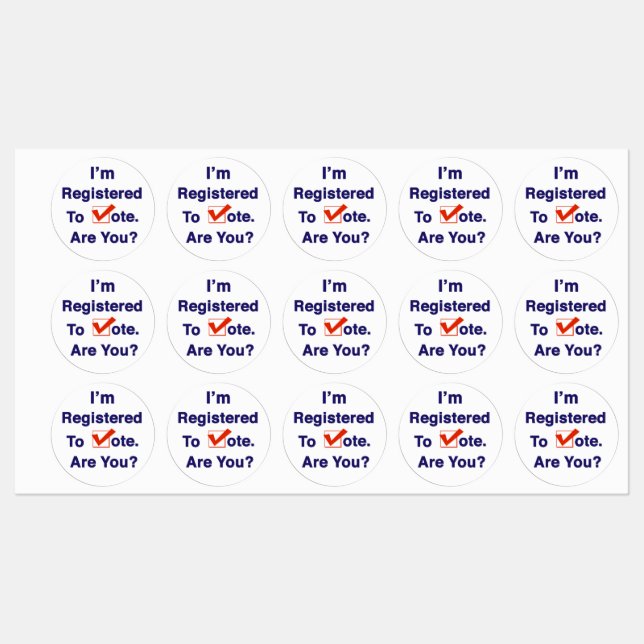 I’m Registered to Vote 2026 (Sheet)