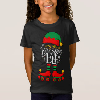 I’m Santa’s favourite roller skating Elf T-Shirt