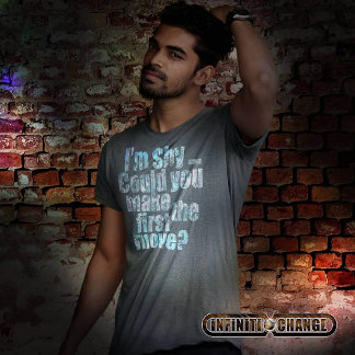 I’M SHY | Grunge | Pastels | Typography | Quotes | T-Shirt