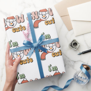 I' m Snow Man Cute Wrapping Paper