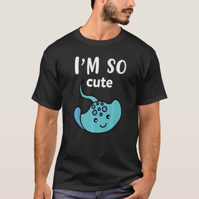 I`m So Cute Baby Stingray Kids Stingray T-Shirt (Front)