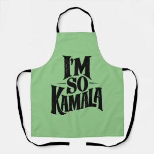 I’m so Kamala Brat Green Meme  Apron