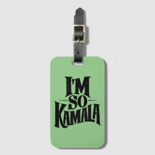 I’m so Kamala Brat Green Meme Luggage Tag