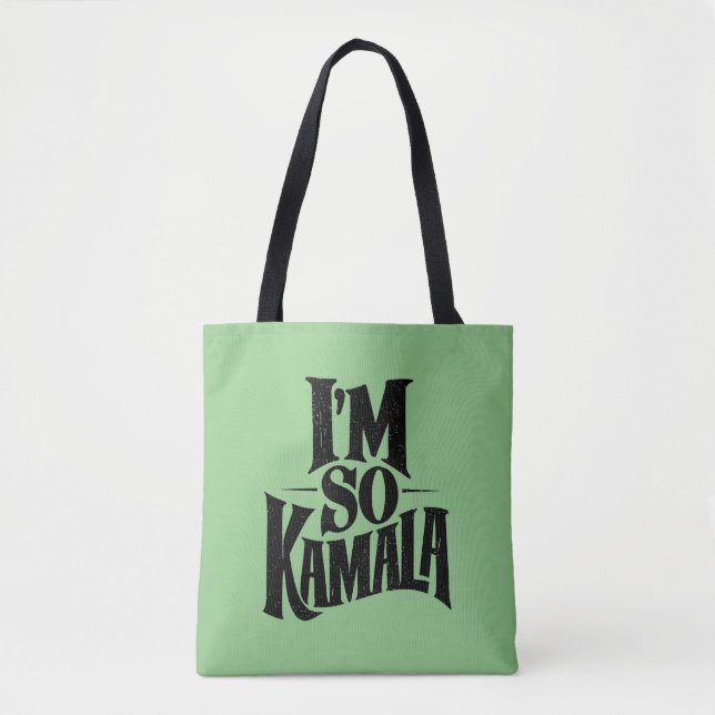 I’m so Kamala Brat Green Meme  Tote Bag (Front)