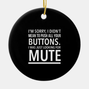 I’m sorry I didn’t mean to push all your buttons. Ceramic Tree Decoration