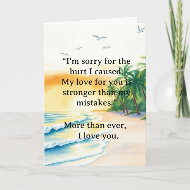 I’m Sorry Relationship Card (Front)