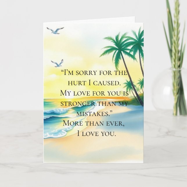 I’m Sorry Relationship Card (Front)