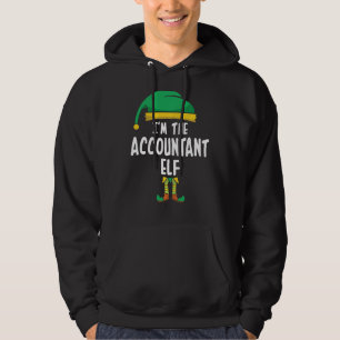 I M The Accountant Elf Matching Family Group Chris Hoodie